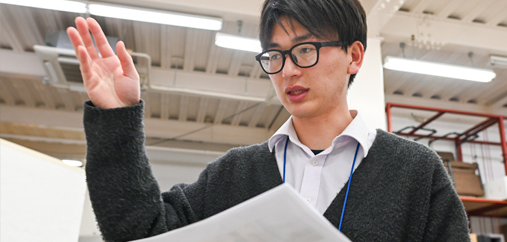 インタビュー風景