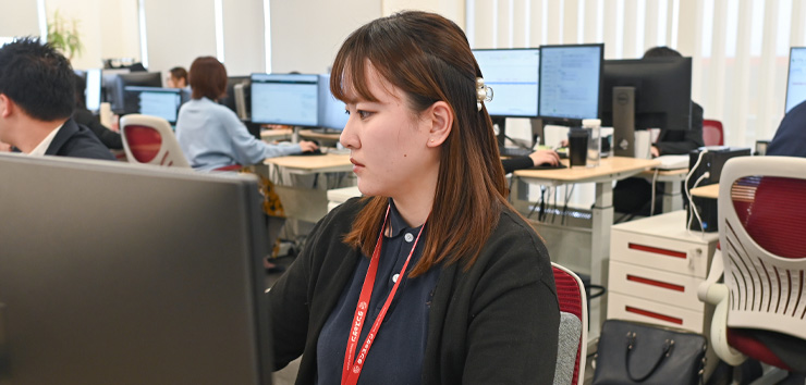 インタビュー風景