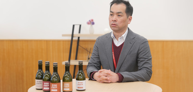 インタビュー風景