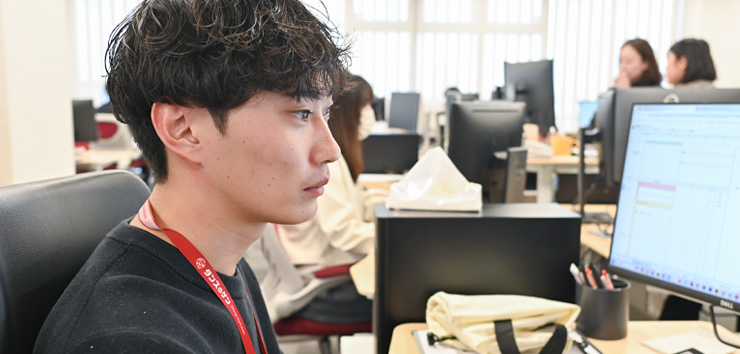 インタビュー風景