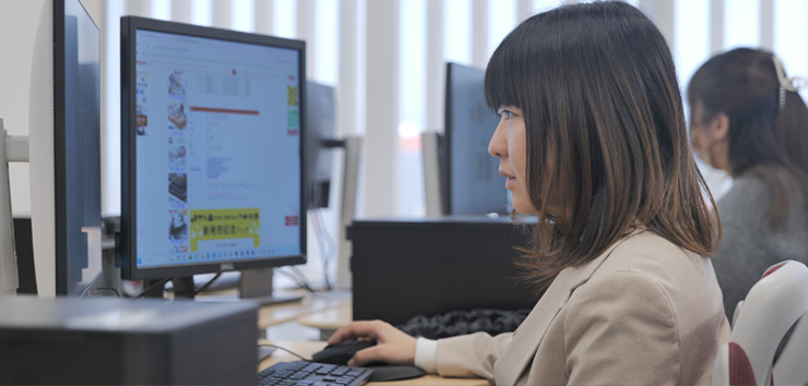 インタビュー風景